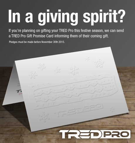 TRED Pro Gift Promise Card - TRED Australia