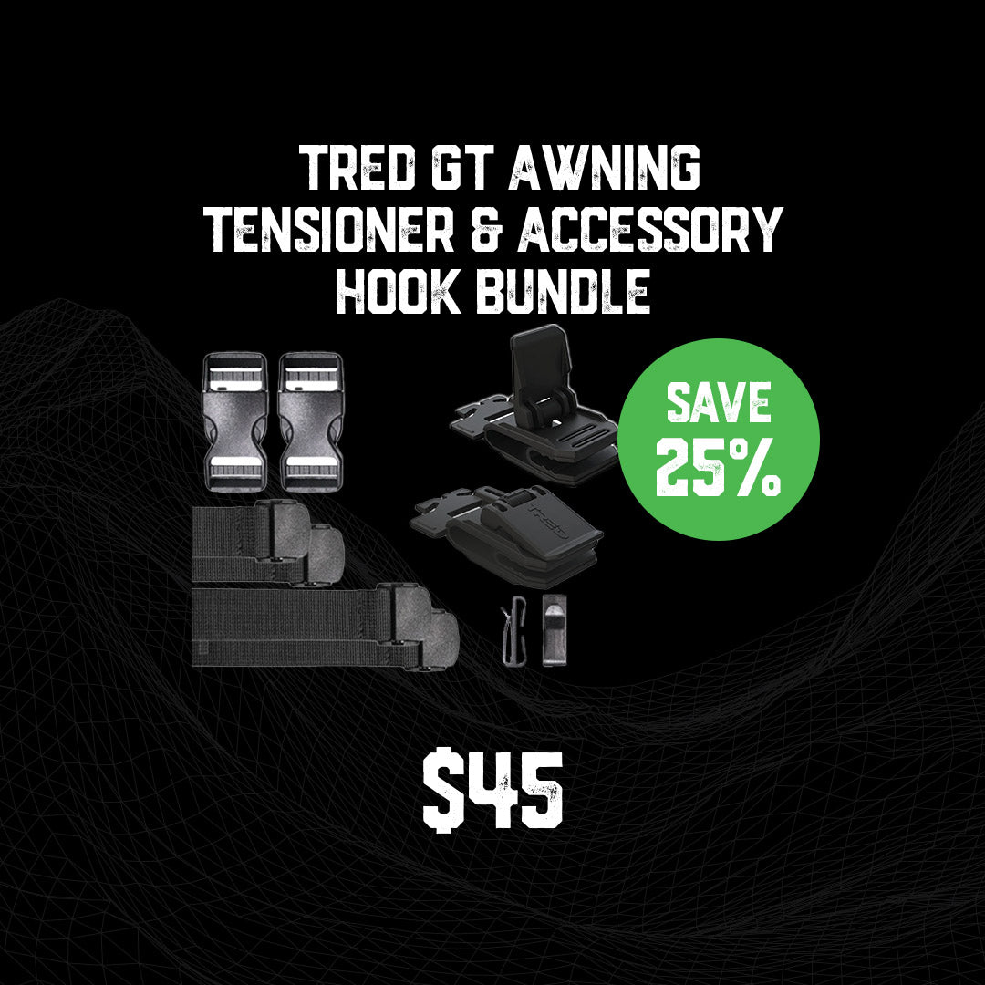 TRED GT Awning Tensioners & Awning Accessory Hooks Bundle