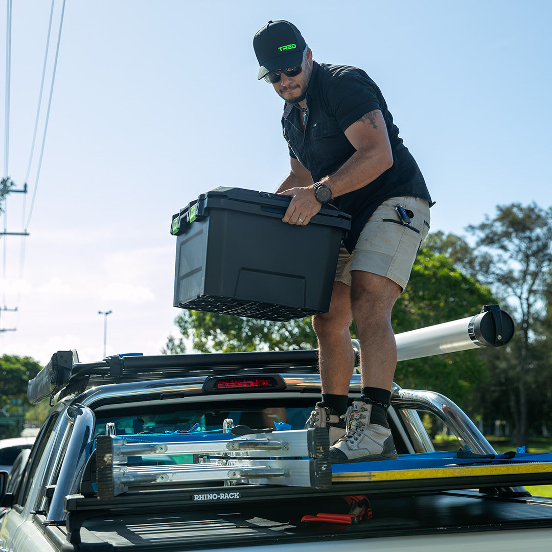 Set of 3 TRED Storage Boxes 65L