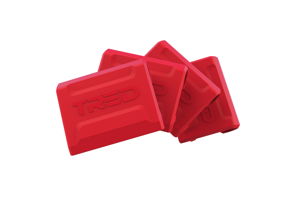 TRED Storage Box Latch - Pack of 4 (Red)