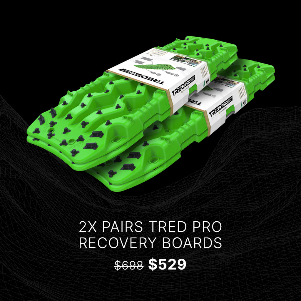 2x PAIRS TRED PRO RECOVERY BOARDS