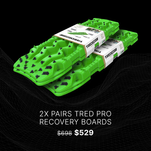 2x PAIRS TRED PRO RECOVERY BOARDS