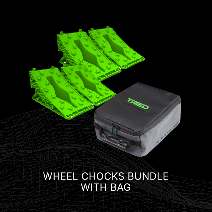 TRED Wheel Chocks Bundle with Bag