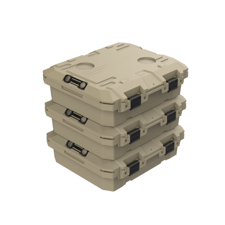 Set of 3 TRED Storage Boxes 25L