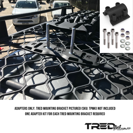 Mount Baseplate Adapter Kit - Flat Mount (Kit01) - TRED Australia