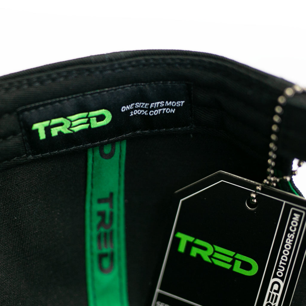 TRED Embroidered Logo Cap - Black