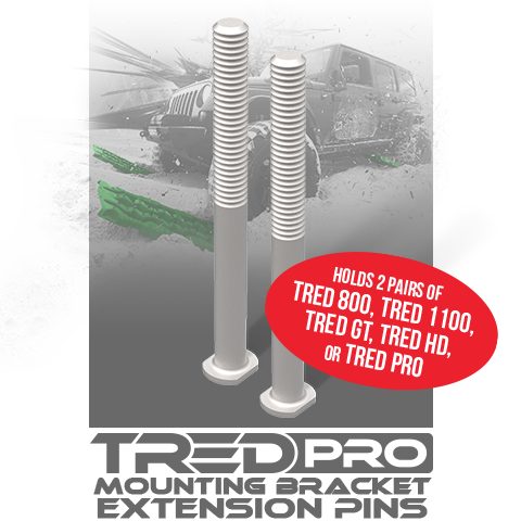 TRED Pro Mount Extension Pins (2 x Pins) - TRED Australia